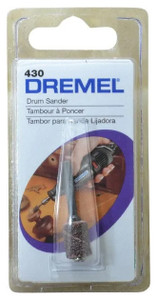 Dremel Drum Sander #430, 1/4" Size, 1/8" Shank - 95-993-2