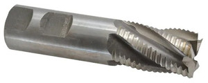 Interstate Coarse Tooth M-42 Cobalt Centercutting Roughing End Mill, 1" Mill Dia., 1" Shank Dia., 1-5/8" LOC - 40-782-5