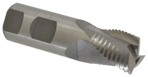 Interstate Coarse Tooth M-42 Cobalt Centercutting Roughing End Mill, 1" Mill Dia., 1" Shank Dia., 1" LOC - 40-780-9