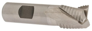 Interstate Coarse Tooth M-42 Cobalt Centercutting Roughing End Mill, 7/8" Mill Dia., 3/4" Shank Dia., 7/8" LOC - 40-774-2