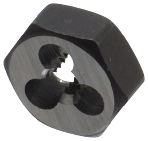 Interstate Hex Rethreading Bolt Die, Carbon Steel, #10-24 UNC - 42-416-8