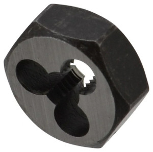 Interstate Hex Rethreading Bolt Die, Carbon Steel, #10-32 UNF - 42-417-6