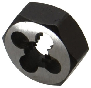 Interstate Hex Rethreading Bolt Die, Carbon Steel, 1/4-20 UNC - 42-418-4