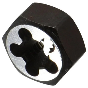 Interstate Hex Rethreading Bolt Die, Carbon Steel, 7/16-14 UNC - 42-423-4