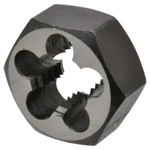 Interstate Hex Rethreading Bolt Die, Carbon Steel, 9/16-12 UNC - 42-427-5