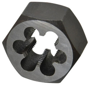 Interstate Hex Rethreading Bolt Die, Carbon Steel, 11/16-16 UNS - 42-432-5