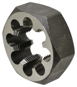 Interstate Hex Rethreading Bolt Die, Carbon Steel, 1-1/2 - 12 UNF - 42-447-3