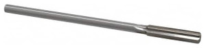 Interstate HSS Straight Flute Chucking Reamer, 25/64" Size - 43-298-9
