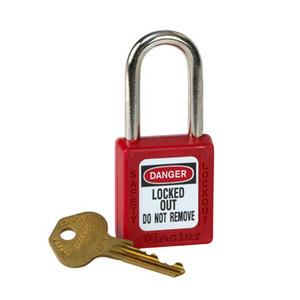 Master Lock Xenoy Safety Lockout Padlock, Red, Type: Keyed Alike - 50-162-7