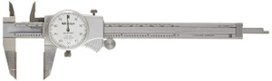 Mitutoyo Dial Caliper, 0-6" with Carbide OD Jaws - 10-769-8