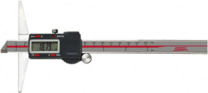 SPI Absolute IP54 Digital Depth Caliper, 0-6" Without Hook - 17-614-9