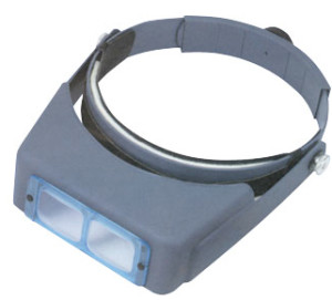 Donegan OptiVisor Binocular Magnifiers, 2-3/4x @ 6" - DA-700