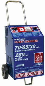 Associated Fleet Fast Charger (6/12 Volt AGM 250 AMP) - ASO6012