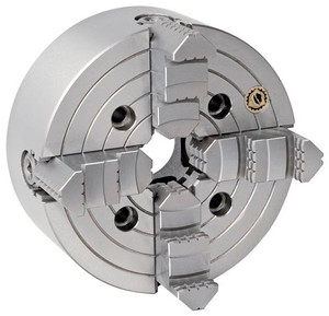 Bison 4-Jaw Independent Lathe Chuck, 16" Size, A2-8 Spindle - 7-851-1628