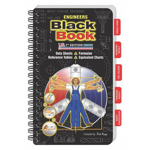 Engineers Black Book 6-1/2" x 4" - 6830P