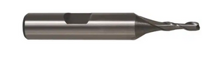 Finishing End Mill, M42 Cobalt HSS, Single End 2 Flute, 1-1/2" Cut Length, 7/8" Mill Dia - 54-120-1