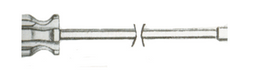 Klein Extra Long 6" Shaft, 3/16" Hex - VND-016