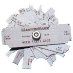 Mastergage Fillet Welding Gage - 64002356