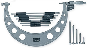 Mitutoyo Interchangeable Anvil Digital Micrometer, 18 - 24" - 340-714