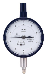 Mitutoyo A.D.G. Dial Indicator, Series 2 Standard Type, Range: 0.05", Dial Diameter: 2-1/4" - 2804-10