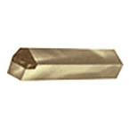 Precise Carbide Tipped Tool Bit, Style D - Pointed Nose 80° Angle, Grade C2, 5/8" Shank - D10-C2