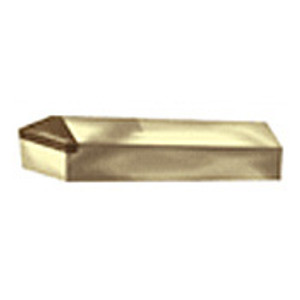Precise Carbide Tipped Tool Bit, Style E - Threading Tool 60° Angle, Grade C6, 3/8" Shank - E6-C6 Precise Carbide Tipped Tool Bit, Style E - Threading Tool 60° Angle, Grade C6, 3/8" Shank - E6-C6