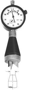 Barcor 3090-E, External Dial Chamfer Gage 0-90 Degree, Range/Size: 2-3" - 20-673-0