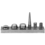 Chrome Steel Contact Point Set 6 Assorted Shapes 4-48 Thread Size - CPK-001