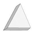 Ceramic Media, Tri-Angle, 3/8" x 3/8" - ACT-001