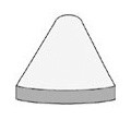 Plastic Media, Cone, 3/8" x 3/8" - PCM-004