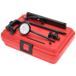 Back Plunger Dial Indicator Set, 0.1" Range, 0-100 Dial Reading - 14-227-3