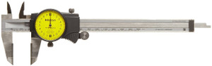 Mitutoyo Dial Caliper, 0-150mm with Carbide OD & ID Jaws & Certificate of Inspection - 11-816-6