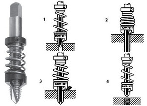 Burr-Bit Tap & Deburr, Tap Size: 5/8", Flute: 2 or 4 - BB-170