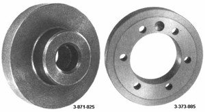 TMX Semi-Machined Back Plates for Independent Chuck - 3-373-086