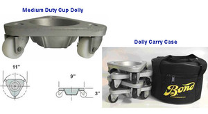 BOND Material Handling Medium Duty Cast Semi-Steel Cup Dolly