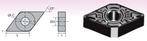 DNMG/DF 55° BLACK DIAMOND COATED CARBIDE INSERTS - 6033-0331