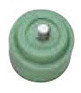 No-Mar Hammer Interchangeable Tip, Green (Tough), for 1-1/2" Head - 98-655-4
