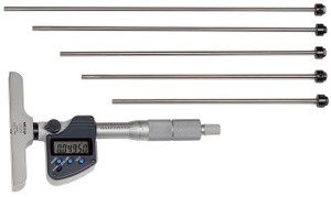 Mitutoyo Digimatic Depth Micrometer 329-350-30, 0-6"/0-150mm - 10-109-7