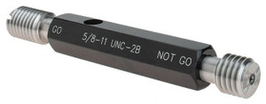 SPI Taperlock Thread Plug Gage, Double End with Handle, Class 2B, 5/8 - 11 - 34-411-9