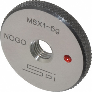 Metric Thread Ring Gage, M8 x 1, NO GO - 34-480-4