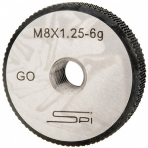 Metric Thread Ring Gage, M8 x 1.25, GO - 34-481-2