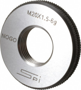 Metric Thread Ring Gage, M20 x 1.5, NO GO - 34-504-1
