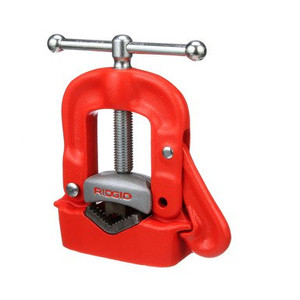 Ridgid Bench Yoke Vise, 1/8 to 2" Pipe Capacity, 4-1/2" Overall Height - 40080
