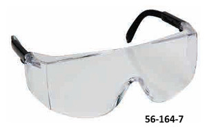 Zenon Z28 Safety Glasses, Gray Lens, Black Frame - 56-165-4 Zenon Z28 Safety Glasses, Gray Lens, Black Frame - 56-165-4