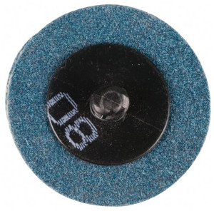TRU-MAXX Aluminum Oxide Quick-Change Sanding Discs, Type R, 1" Diameter, 24 Grit, 100 Pack - 64-249-6