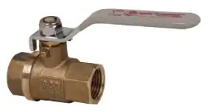 Value Collection Brass Ball Valve, Full Port #9912036931JP, Female x Female 1/2" - 67-412-7