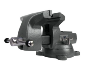 Wilton Mechanics Bench Vise, Opening Capacity Max (In.) 8-1/4" - 748