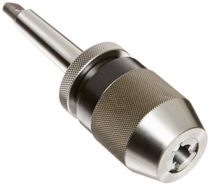 Albrecht (73010) Keyless Drill Chuck with Integral Shank 1/32"-1/2" 2MT - CP130-2MT