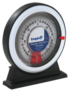 Empire #36 Magnetic Polycast Protractor - KP75-36