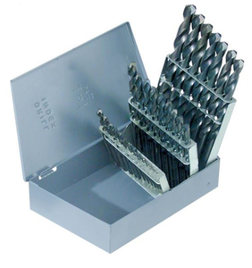 Precise 29 Piece HSS Surface Jobbers Length Twist 135° Point Drill Set - A37-HD - 01-001-281